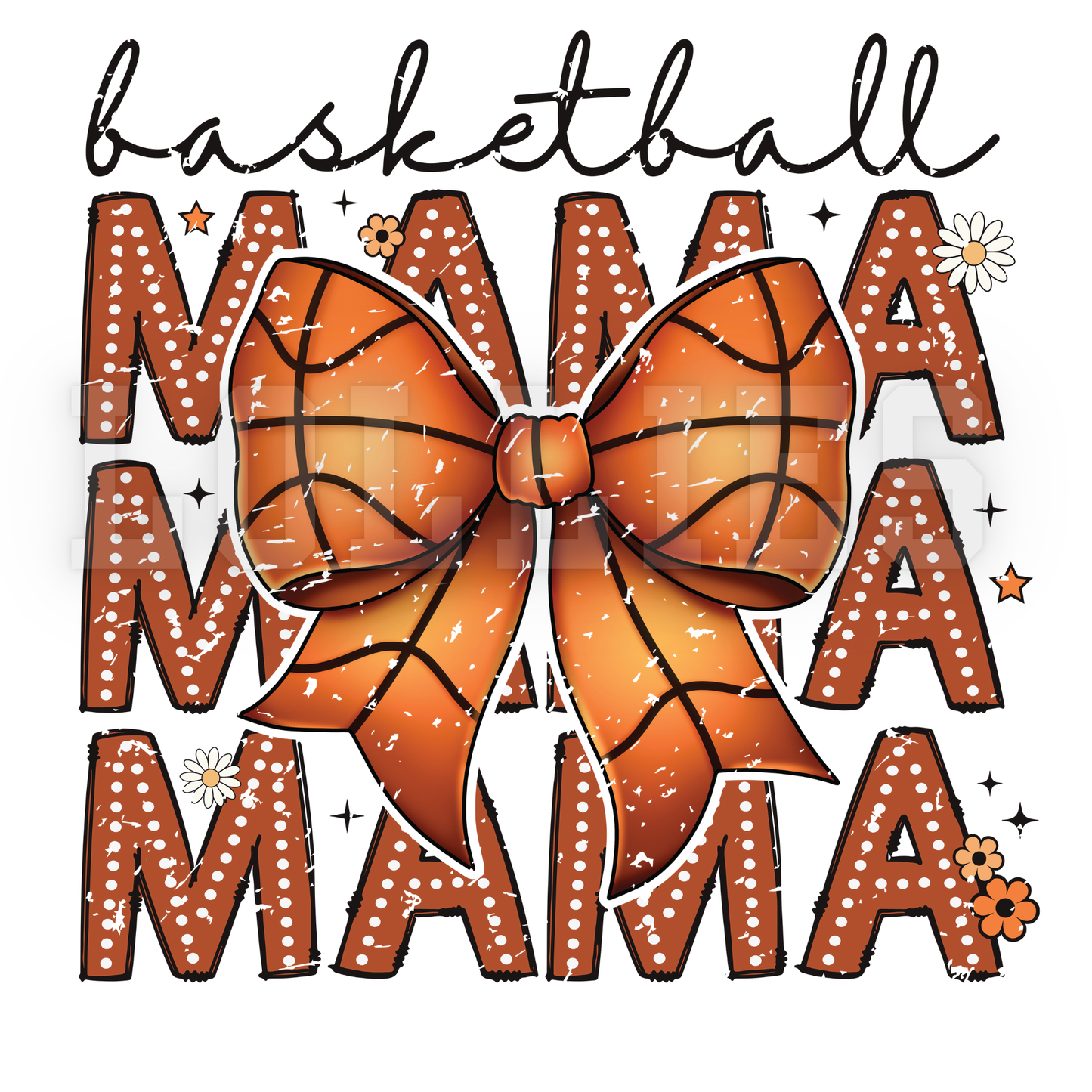 Basketball Mama DTF transfer
