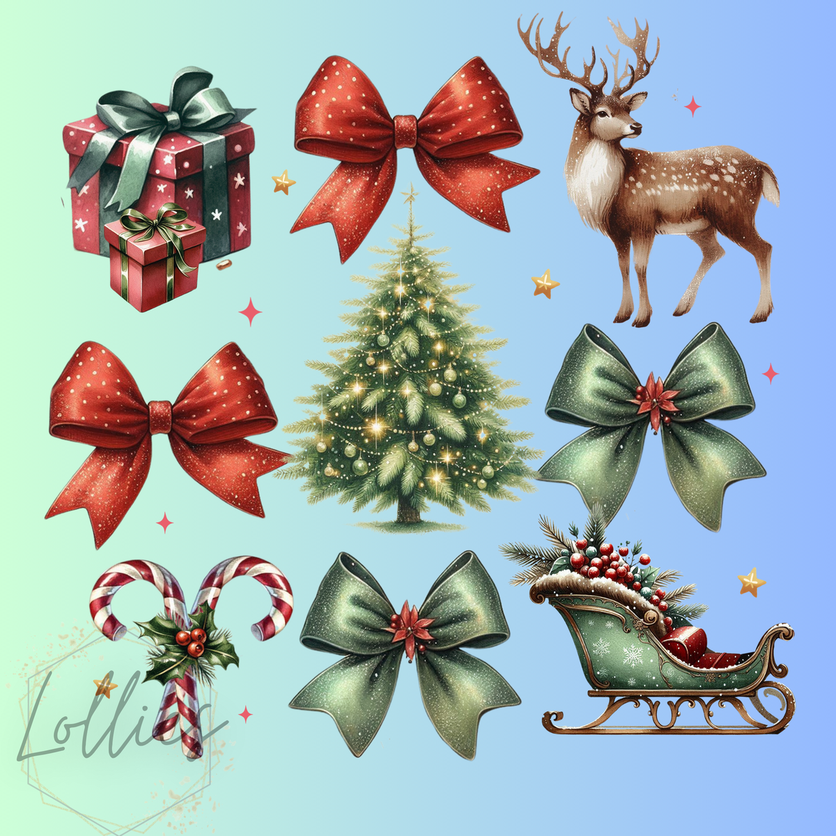 Dear Christmas Collage