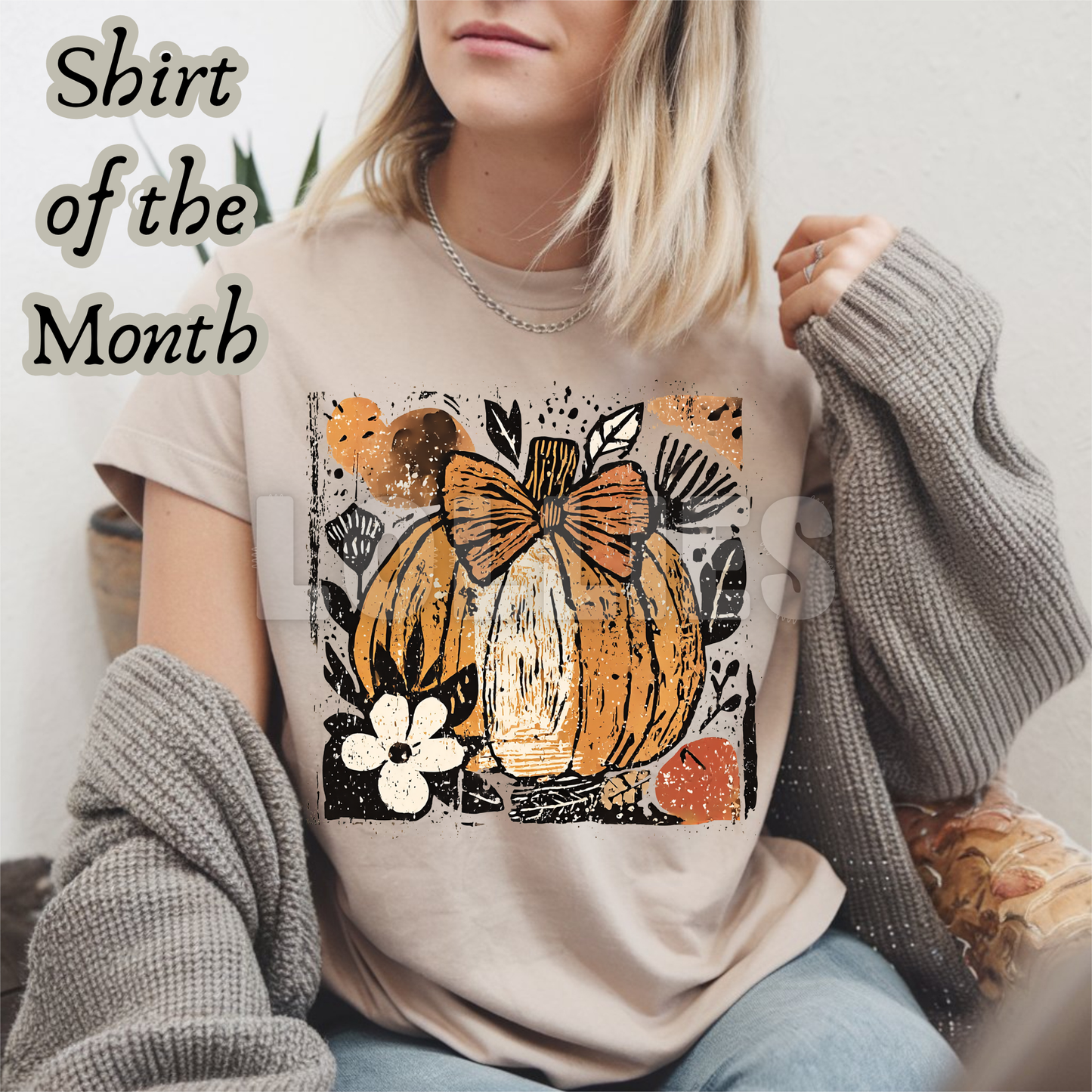 Shirt of the Month Autumn pumpkin