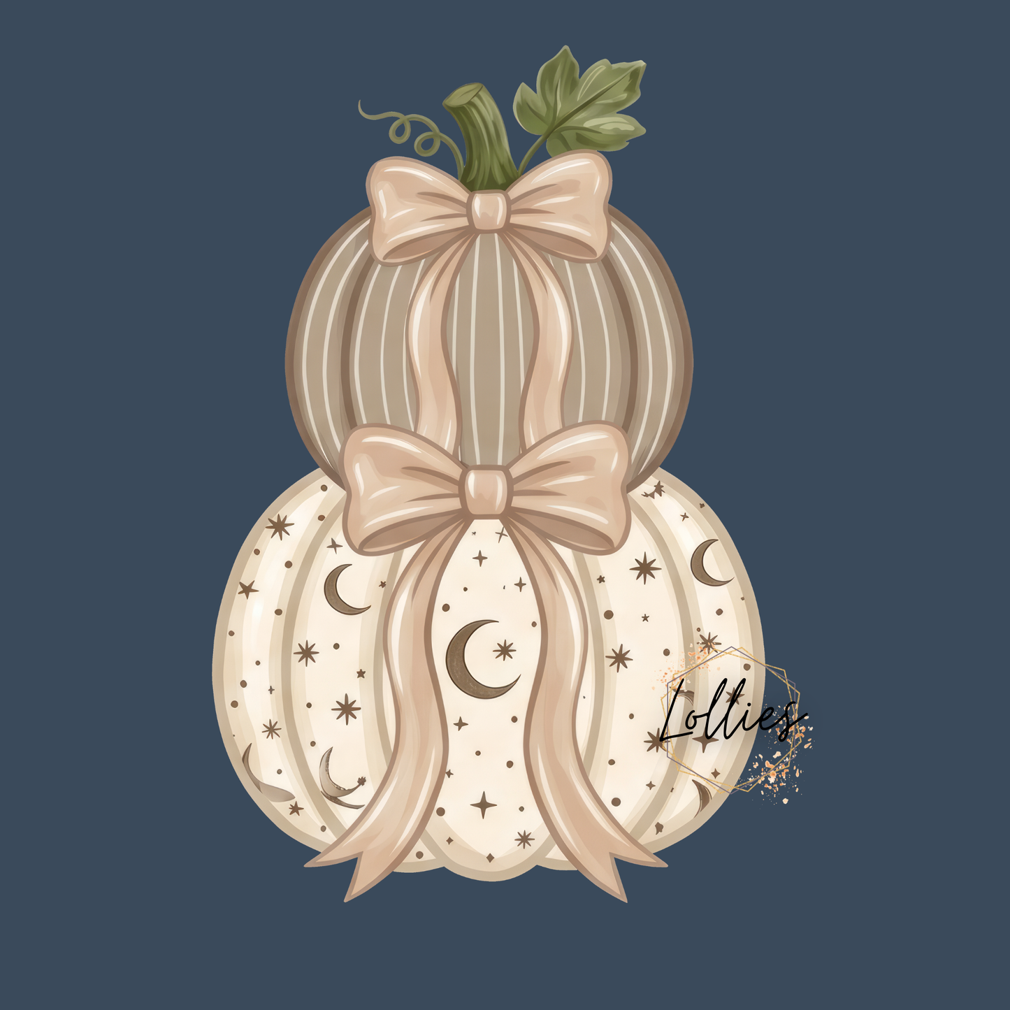 Celestial fall pumpkin