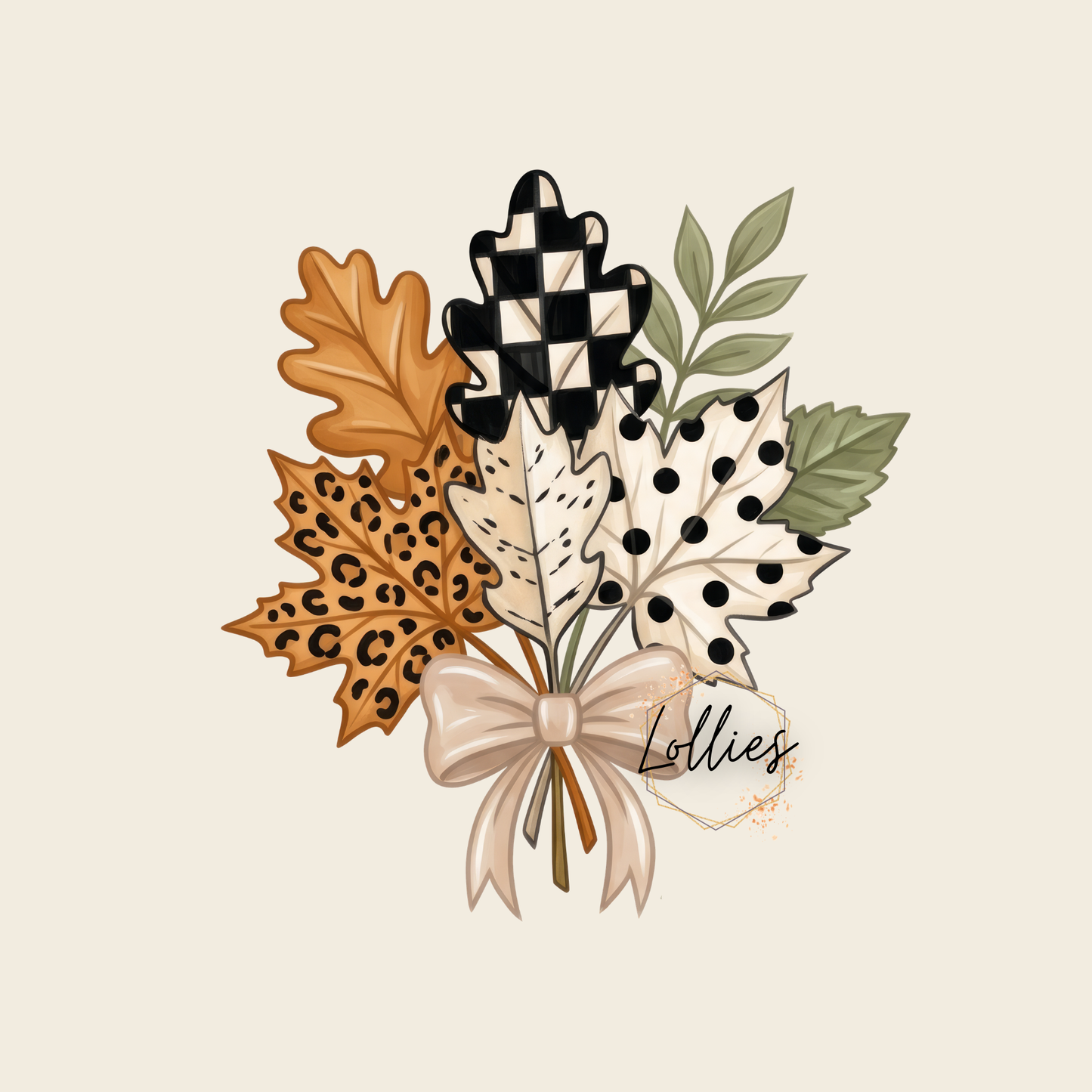 Fall leaf bouqet