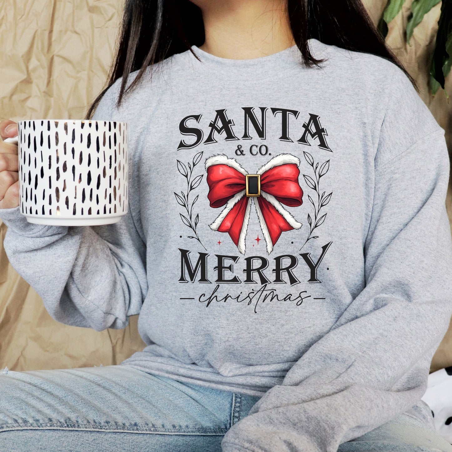 Santa & co t shirt transfer