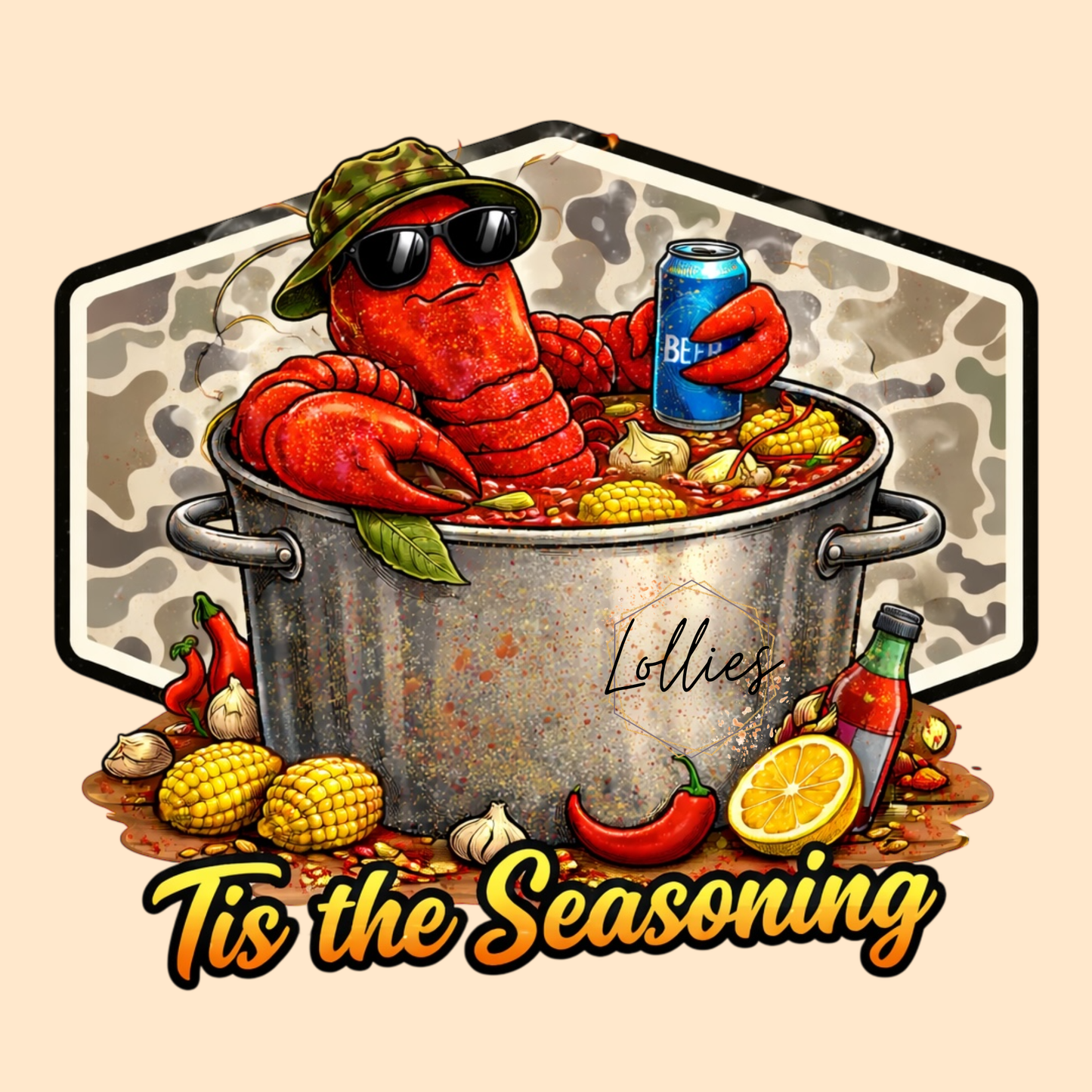 Tis the seasoning t shirt transfer