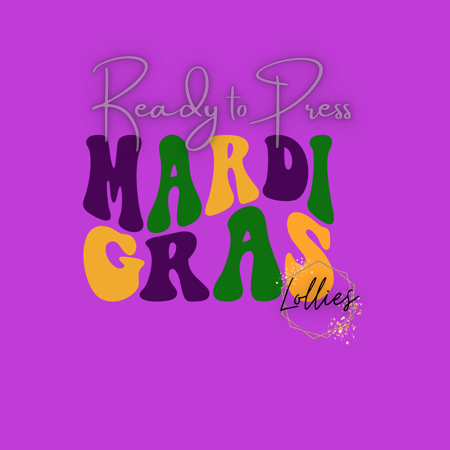 Mardi Gras T shirt Transfer
