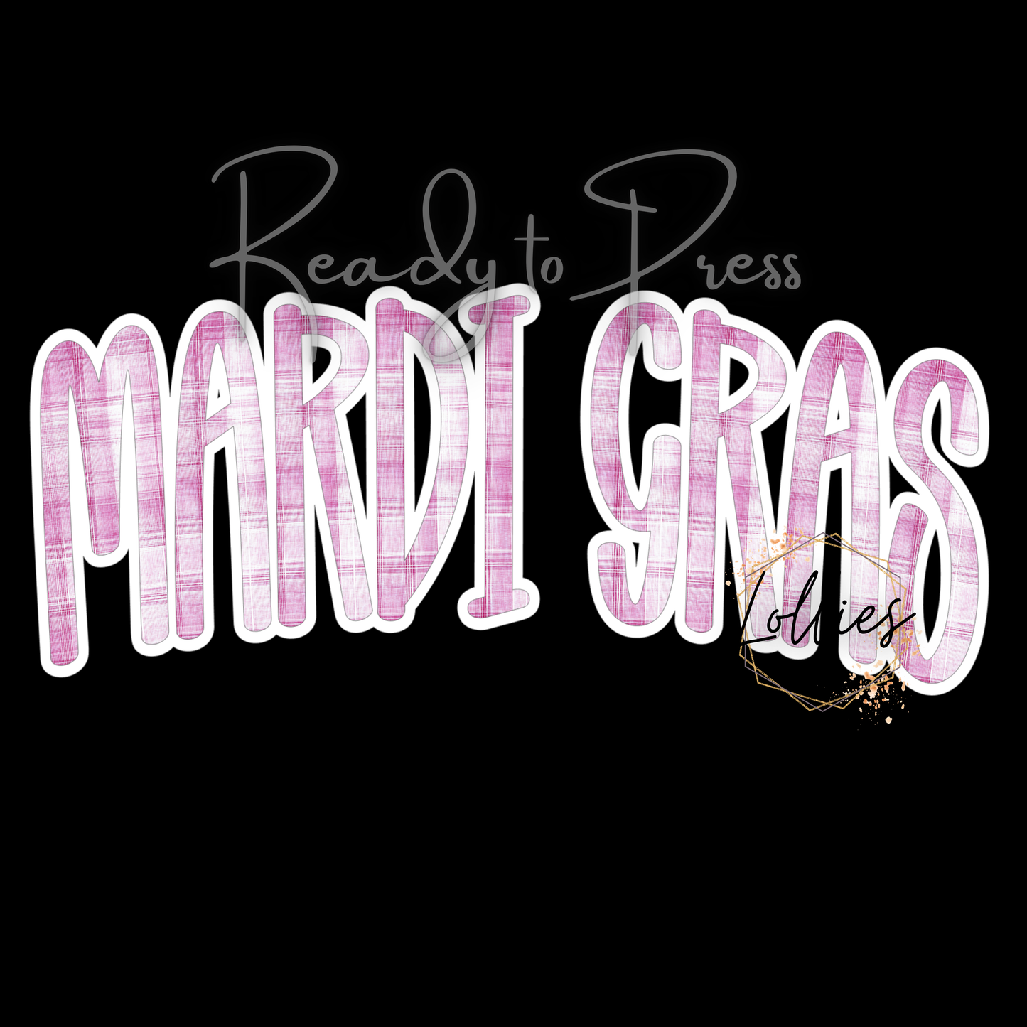 Mardi Gras T shirt Transfer