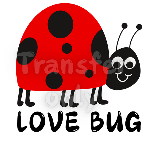 Love Bug DTF transfer