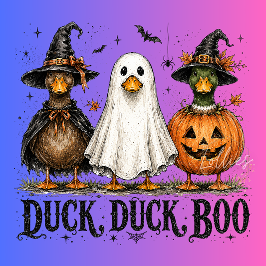 Duck Duck Boo transfer
