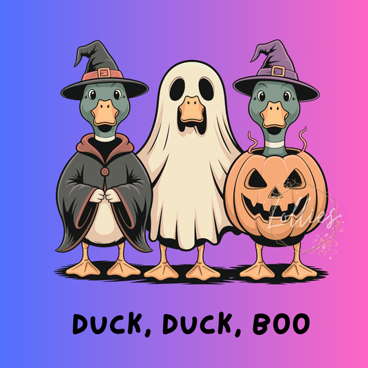Duck Duck Boo transfer