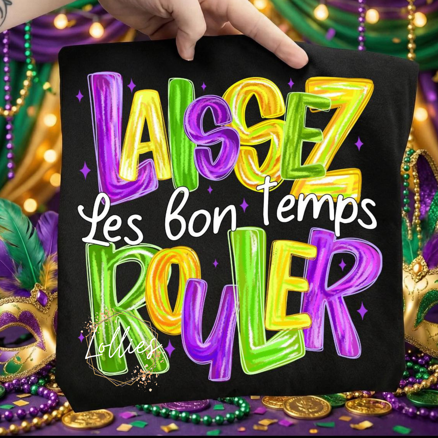 Adult Mardi Gras Laissez Les Bon Temps Rouler Shirt