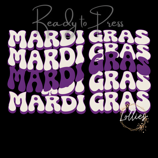 Mardi Gras T shirt Transfer