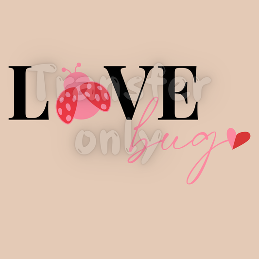 Love Bug DTF transfer