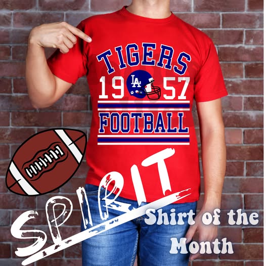 Shirt of the Month Tigers Football