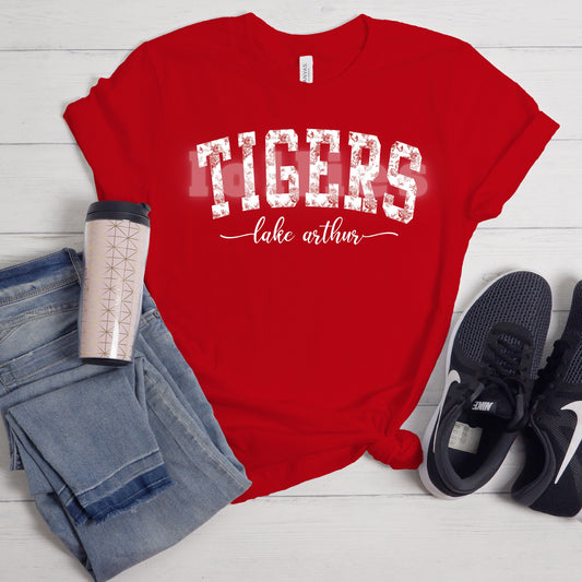 Lake Arthur Tigers Vintage Floral spirit shirt