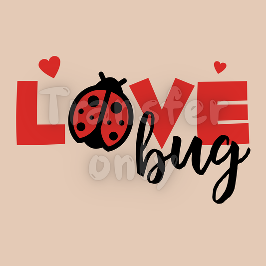 Love Bug DTF transfer