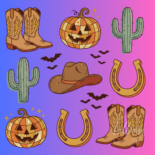Western Pumpkin collage