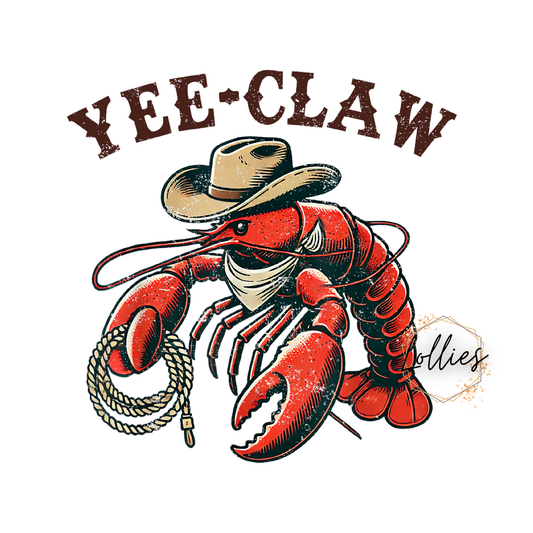 Yee Claw t shirt transfer