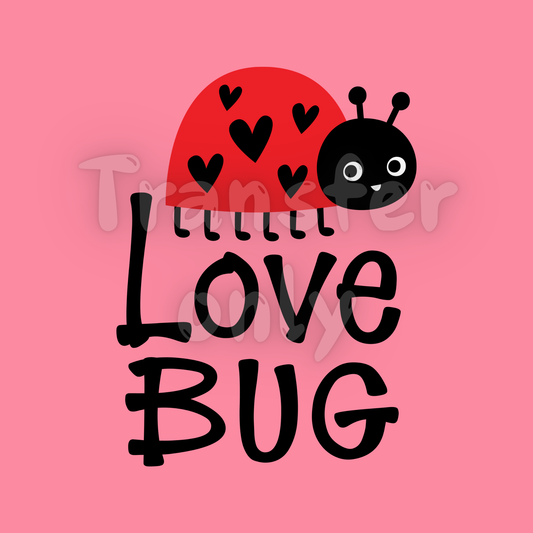 Love Bug DTF transfer