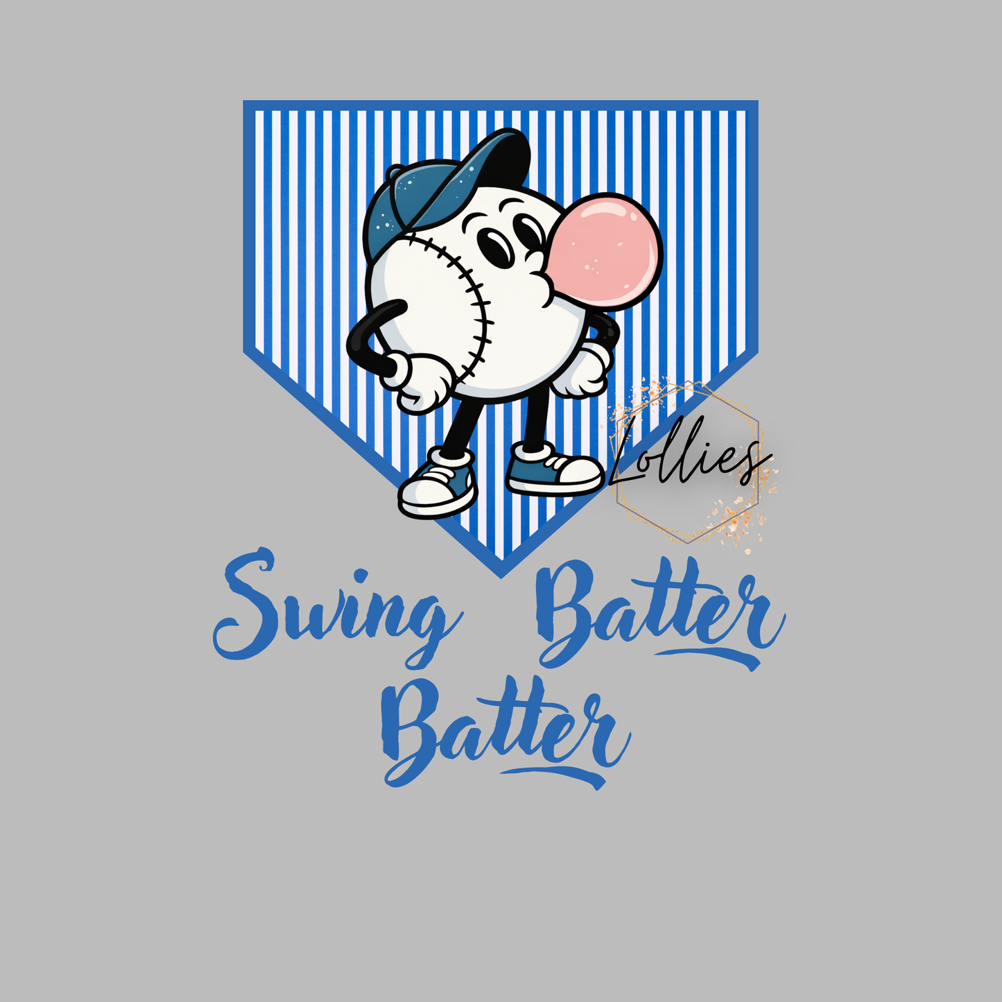 Swing Batter Batter T shirt Transfer