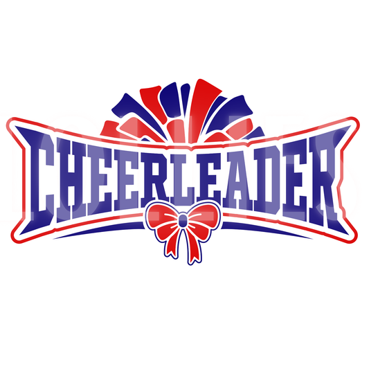 Cheerleading t shirt transfer