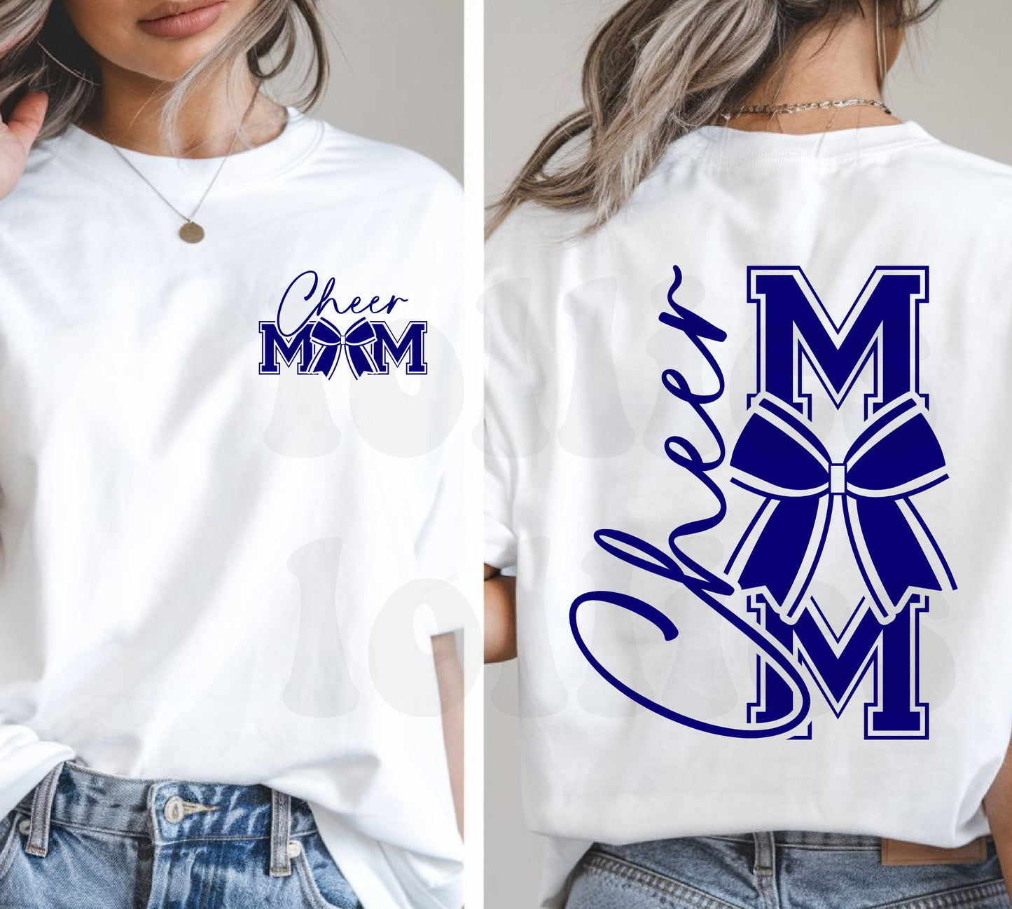Cheer mom t-shirt transfer