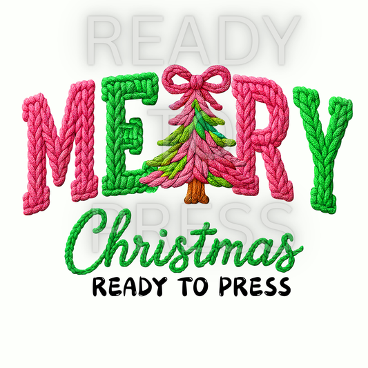 Merry Christmas crochet