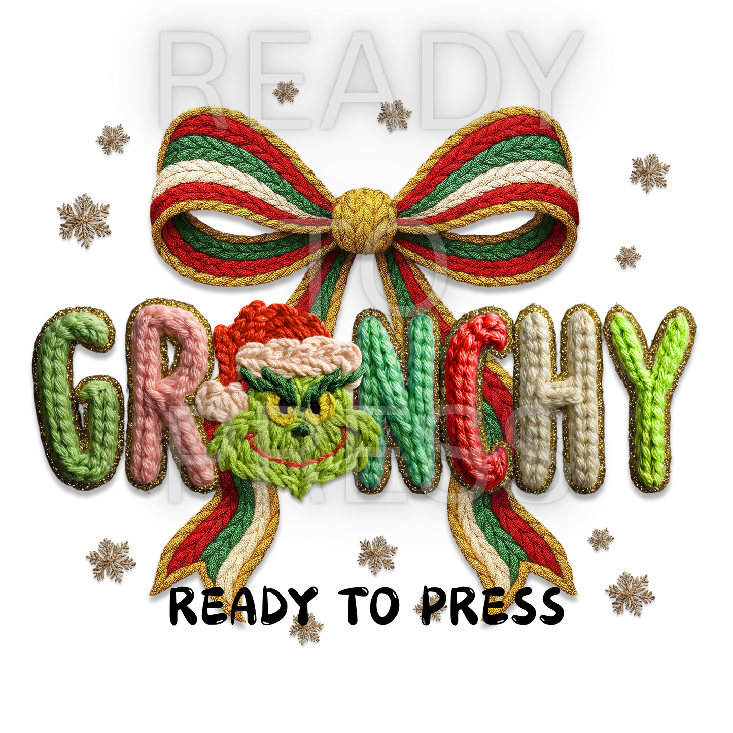 Grinchy crochet