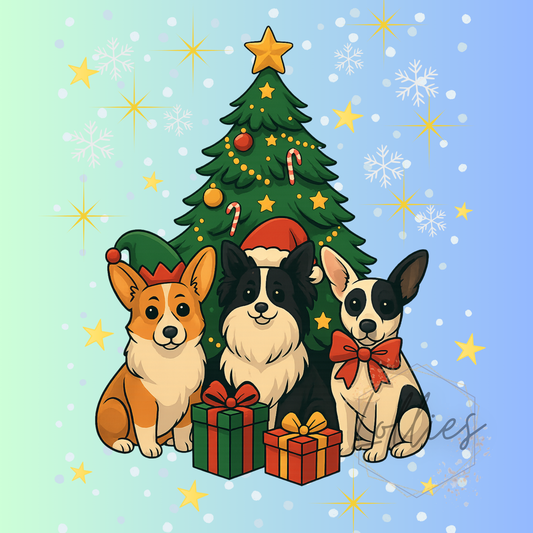 Cute Dog Christmas