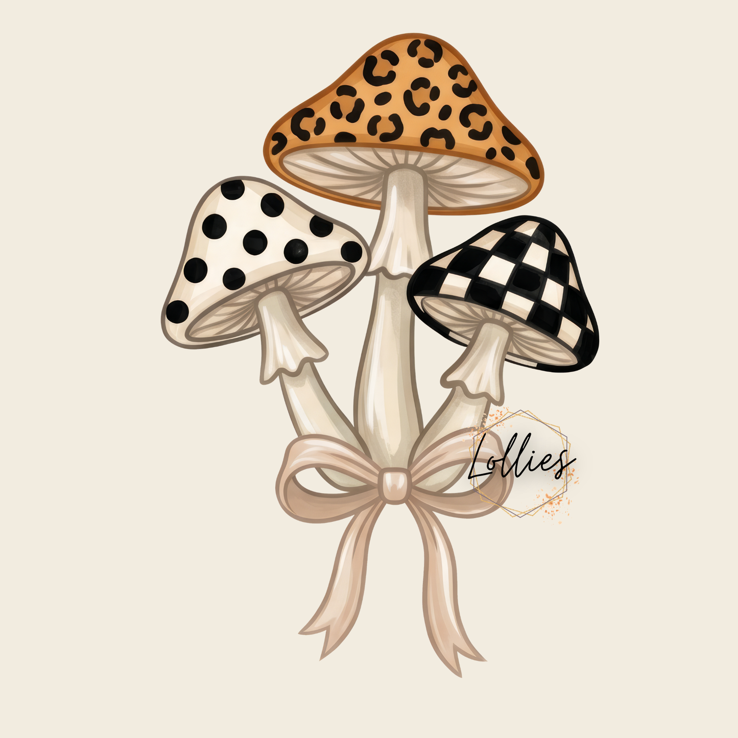 Fall Mushroom leopard