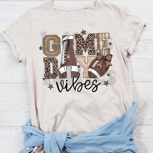 Game Day Vibes t shirt transfer