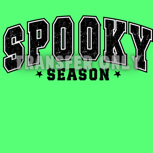 Spooky Season T shirt transfer