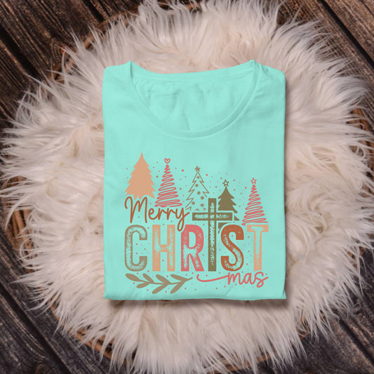 Merry Christmas t shirt transfer