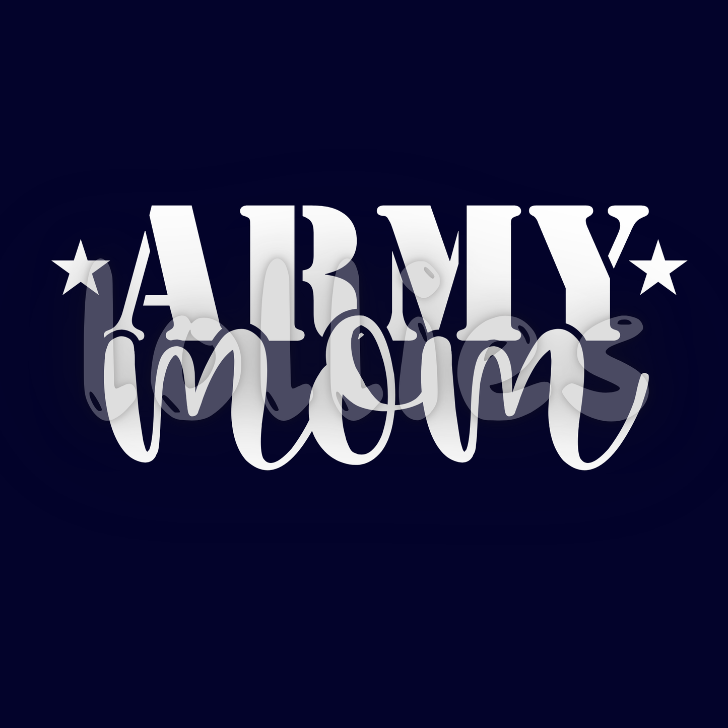 Army Mom t shirt transfer