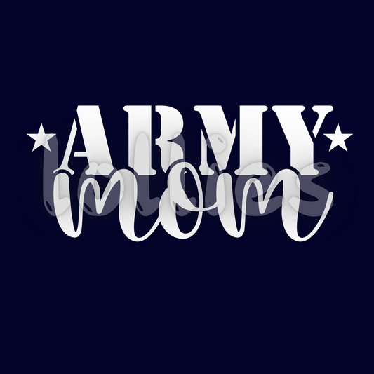 Army Mom t shirt transfer
