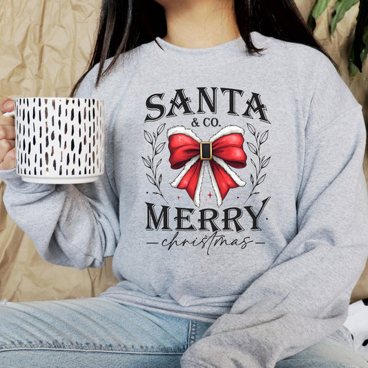 Santa & co t shirt transfer