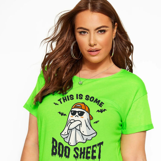 This is some Boo Sheet T shirt transfer