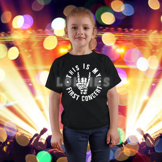 My first concert t shirt transfer